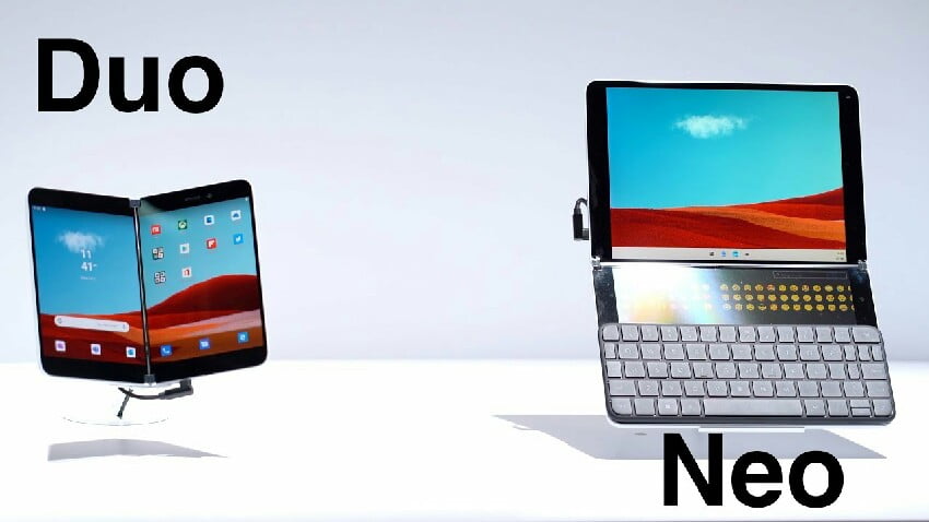 Microsoft Surface Neo oyun kontrol cihazı