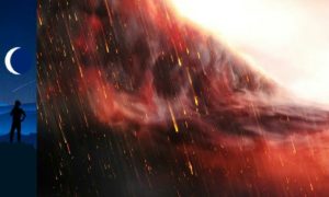 Demir yağmuru yağan gezegen