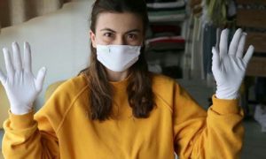 Maske ve eldiven atıkları