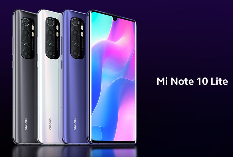 Xiaomi Mi Note 10 Lite ve Redmi Note 9 için geri sayım başladı! 1 Xiaomi Mi Note 10 Lite