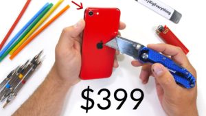 Yeni iPhone SE dayanıklılık testinde! Apple taş gibi telefon yapmış! 19 iPhone SE