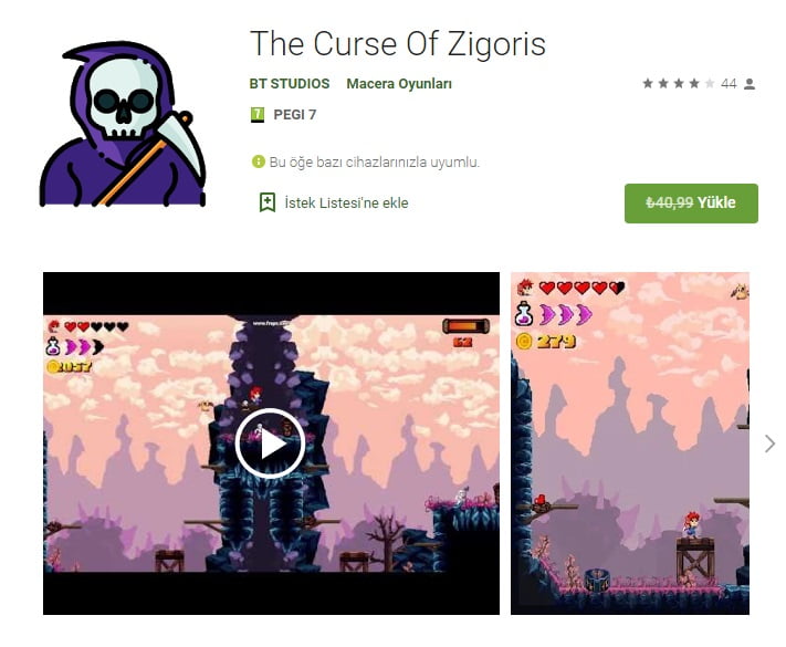 The Curse of Zigoris