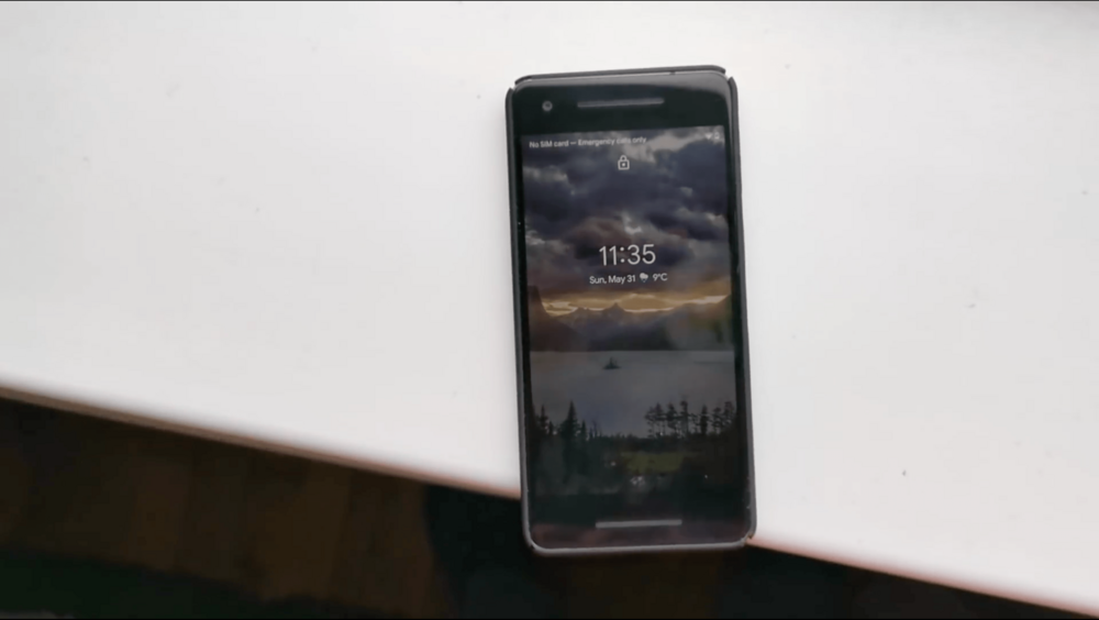 Android'i bozan duvar kağıdı