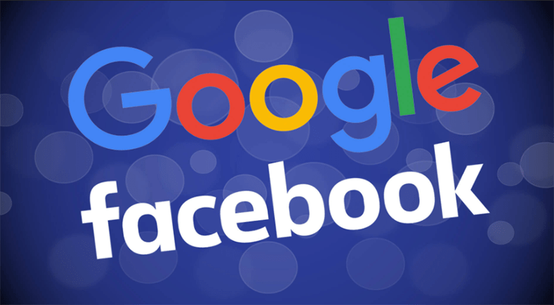 facebook google