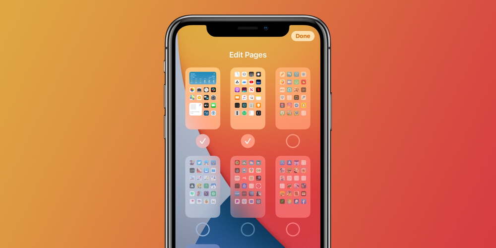 how to hide iphone app pages ios 14