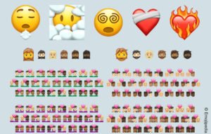 Yeni emoji güncellemesi