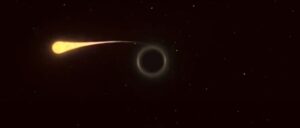 Kara delik bir yıldızı kayıt altında yuttu 24 kara delik 2