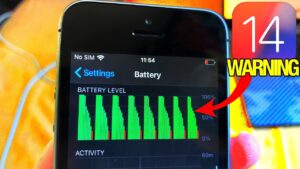 iOS 14 batarya sorunu