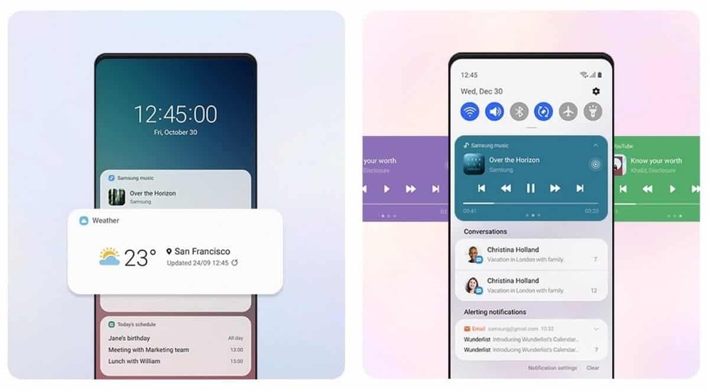 Samsung One UI 3