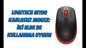 Logitech M190 kablosuz mouse: İki elde de kullanıma uygun 17 maxresdefault 2