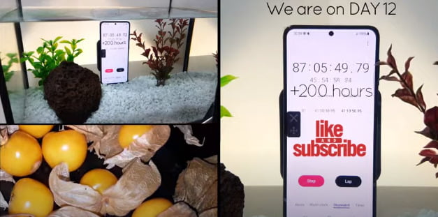 Samsung Galaxy S21, 12 günlük su altı testinden geçiyor
