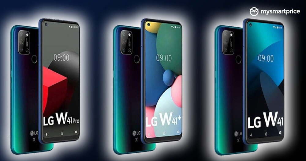 LG W41 serisi üç telefonla geliyor!