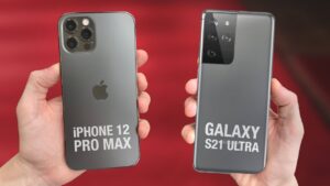 Samsung Galaxy S21 Ultra ve iPhone 12 Pro Max düşme testinde!