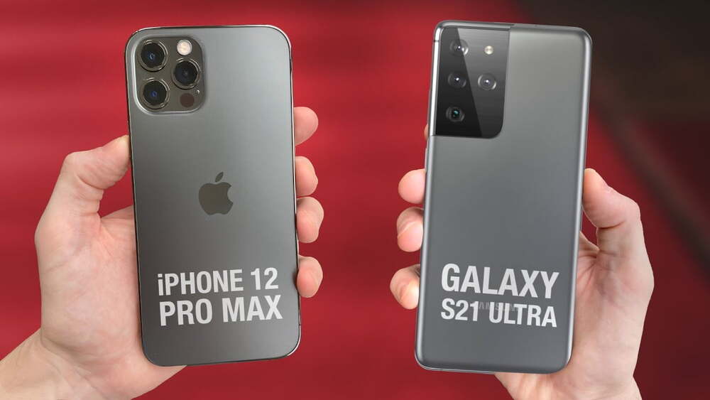Samsung Galaxy S21 Ultra ve iPhone 12 Pro Max düşme testinde!