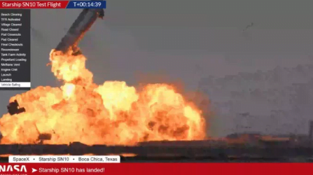 Elon Musk, SN10 Yıldız Gemisinin neden patladığını açıkladı