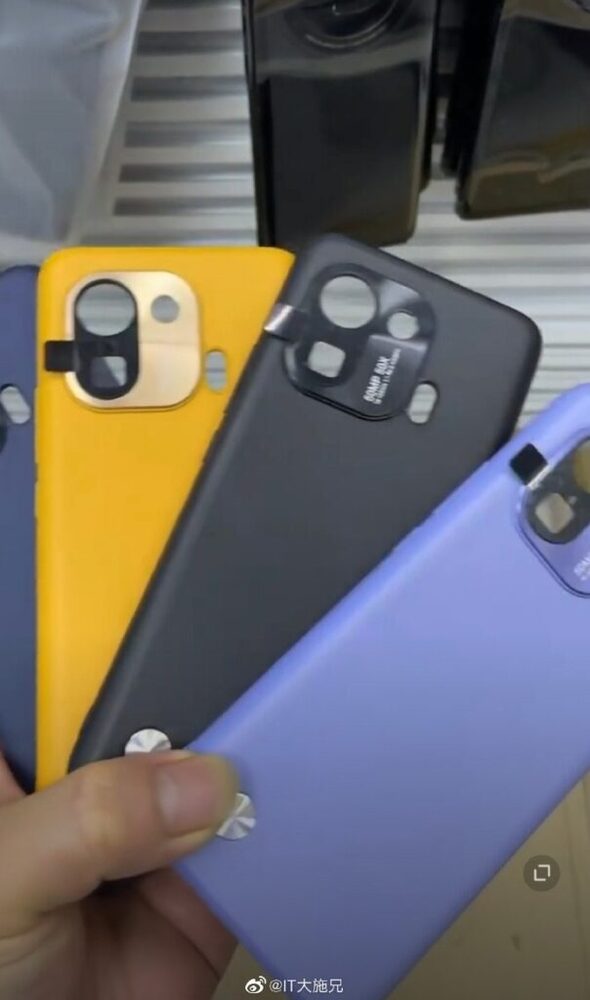 Xiaomi Mi 11 Pro kamera modülü tasarımı ortaya çıktı