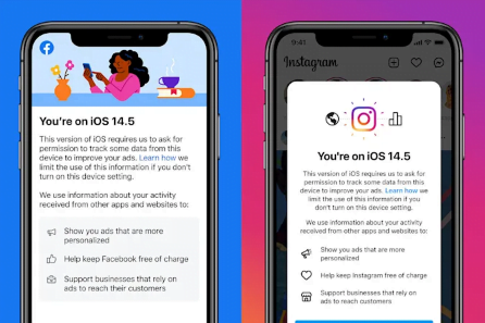 Facebook Apple iOS 14.5 güncellemesine karşı çıkmaya devam ediyor 1 Facebook and Instagram use iOS notices to sell you on app tracking