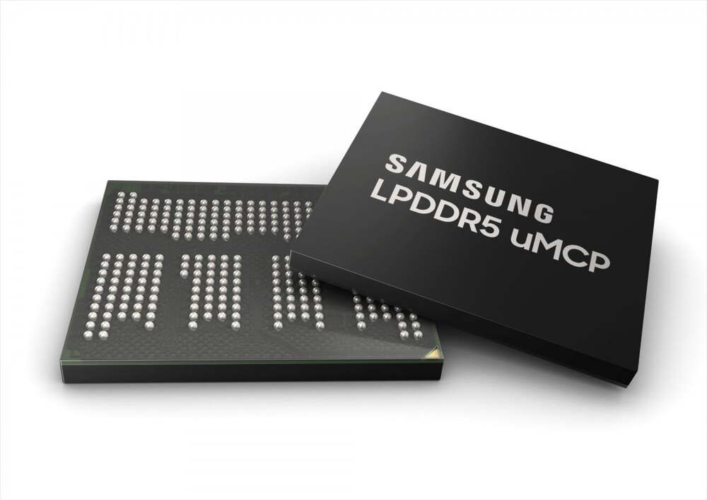 Samsung, aynı çip üzerinde flaş ve RAM getiren LPDDR5 uMCP'yi tanıttı