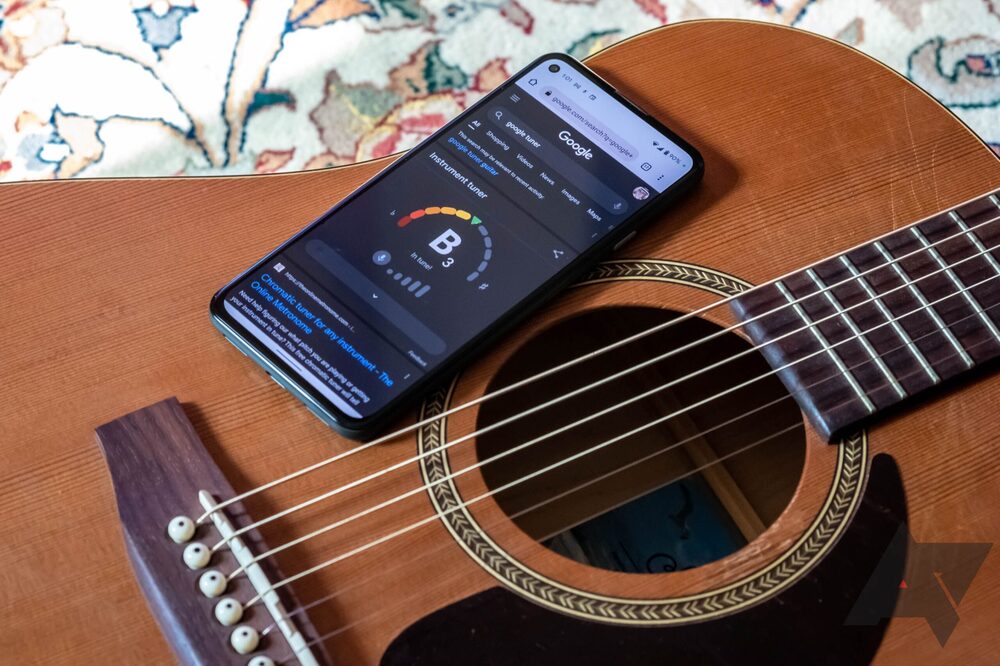 Google, Arama gitar çalanları sevindirecek bir özellik alıyor
