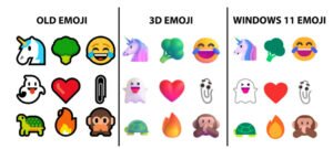 Windows 11 yeni emojileri hayal kırıklığı yarattı