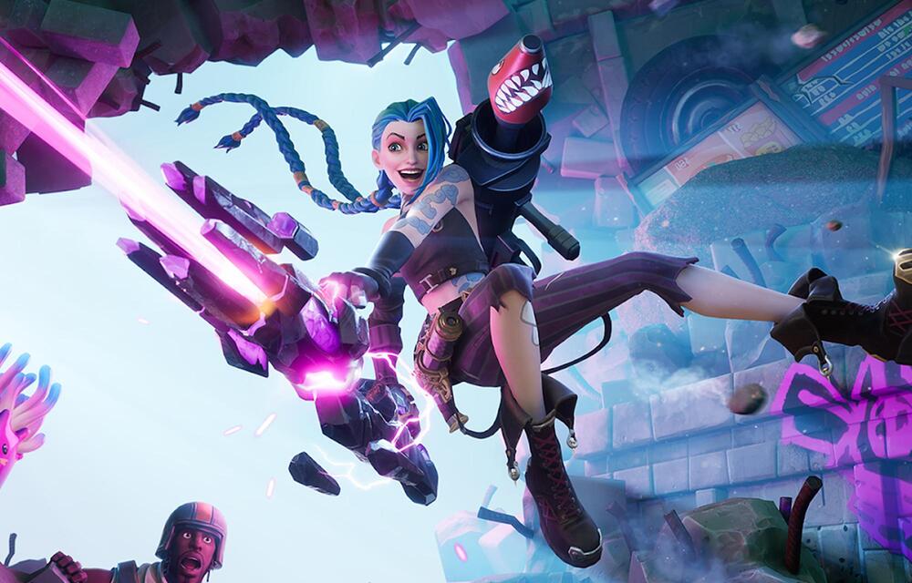 League of Legends şampiyonu Jinx, 'Fortnite'a geliyor