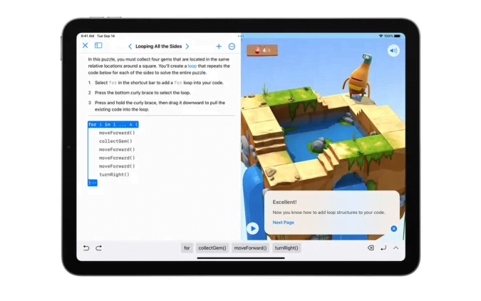 Apple, Swift Playgrounds 4'ü piyasaya sürdü