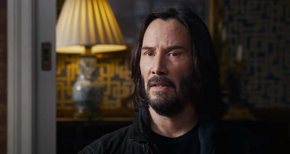 Keanu Reeves Matrix hamlesiyle jest yaptı