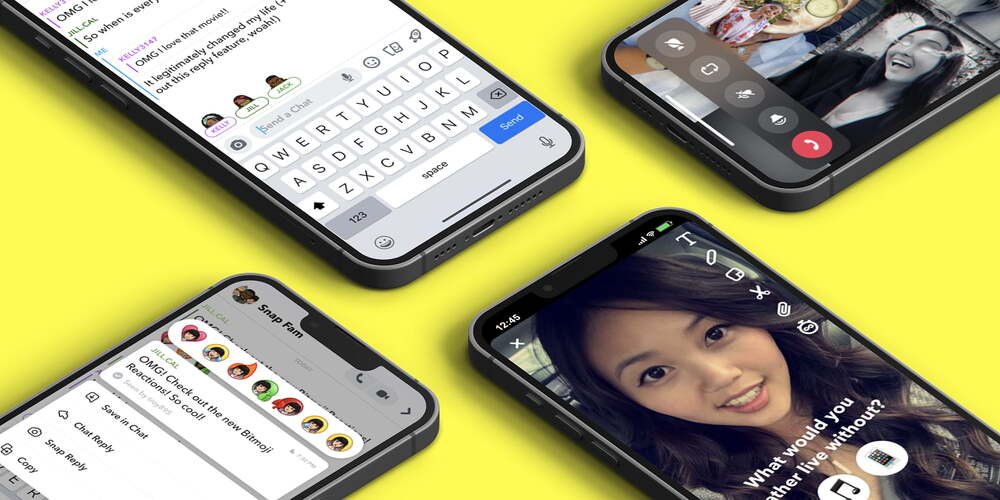 Snapchat, sohbetlere bitmoji tepkileri ve dizili yanıtlar ekliyor