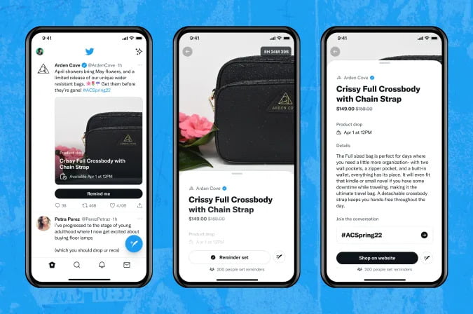 Twitter yeni alışveriş özelliğini sunuyor
