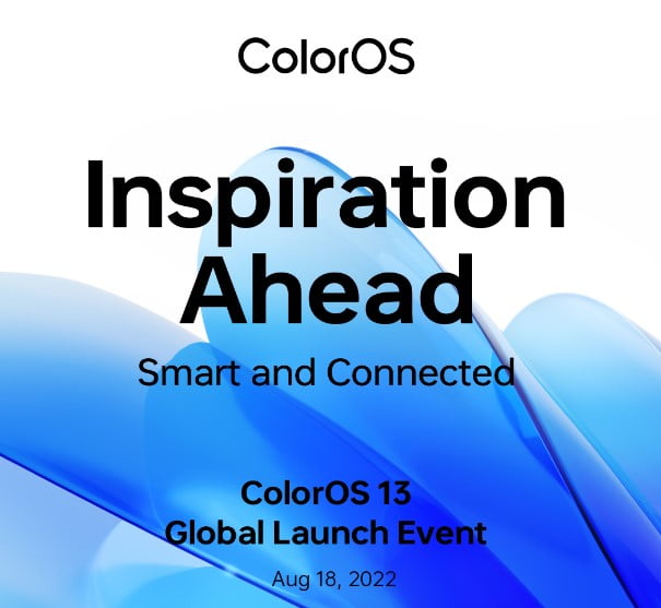 Oppo, ColorOS 13'ü 18 Ağustos'ta tüm dünyada piyasaya sürecek 1 s23