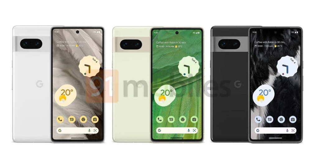 Google Pixel 7 ve 7 Pro, Google Play Console'da görüldü 1 h53