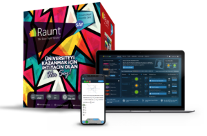 Türkiye’nin ilk kişiselleştirilmiş üniversiteye hazırlık çözümü Raunt ’ta üç farklı çalışma stratejisi ile 350 binden fazla çözümlü soru ve gerçek sınav deneyimi yaşatan YKS denemeleri bulunuyor.