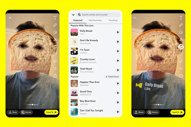 Snapchat artık videolarınız için önerilen müzikler sunacak 35 Snapchat artık videolarınız için önerilen müzikler sunacak