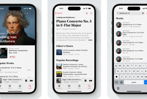 Apple Music Classical 28 Mart'ta geliyor 29 Apple Music Classical 28 Mart'ta geliyor