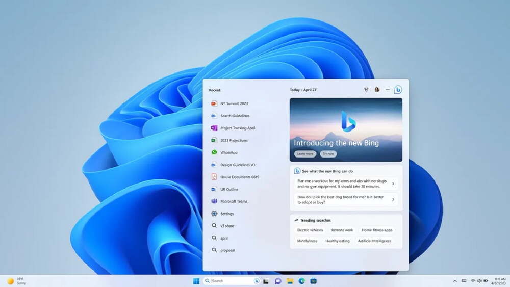 Windows 11'in Bing AI özelliği beğenilmedi 1 Windows 11 tartışmalı özelliği