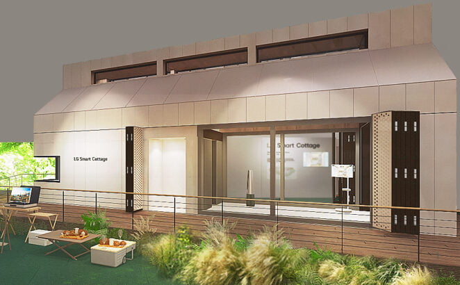 Akıllı kulübe LG Smart Cottage