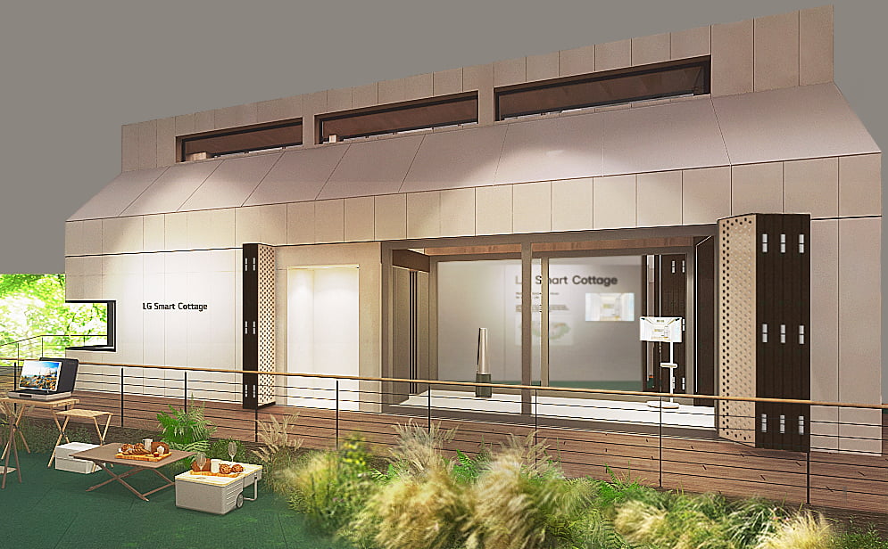 Akıllı kulübe LG Smart Cottage