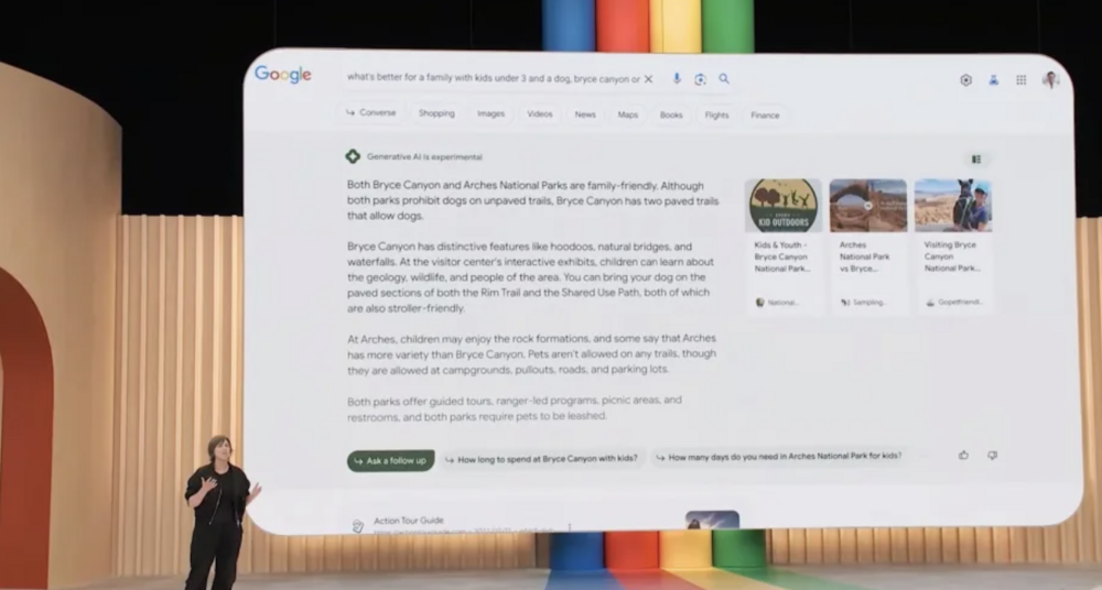 Google, gençlere yeni yapay zeka deneyimini sundu