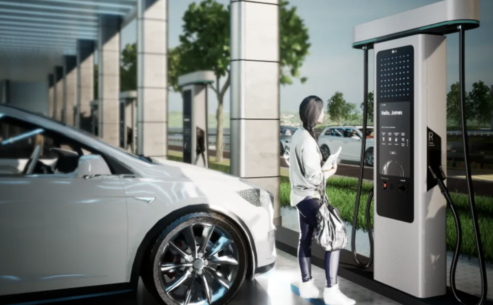 LG, ABD'deki İlk EV Şarj Cihazı Üretim Tesisini Açtı