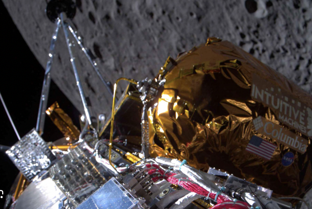 Odysseus, 50 yıl sonra aya inen ilk ABD uzay aracı oldu