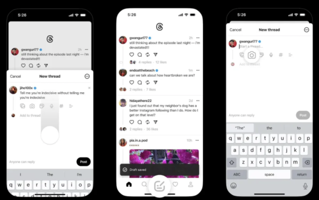 Threads yeni özelliğini sundu