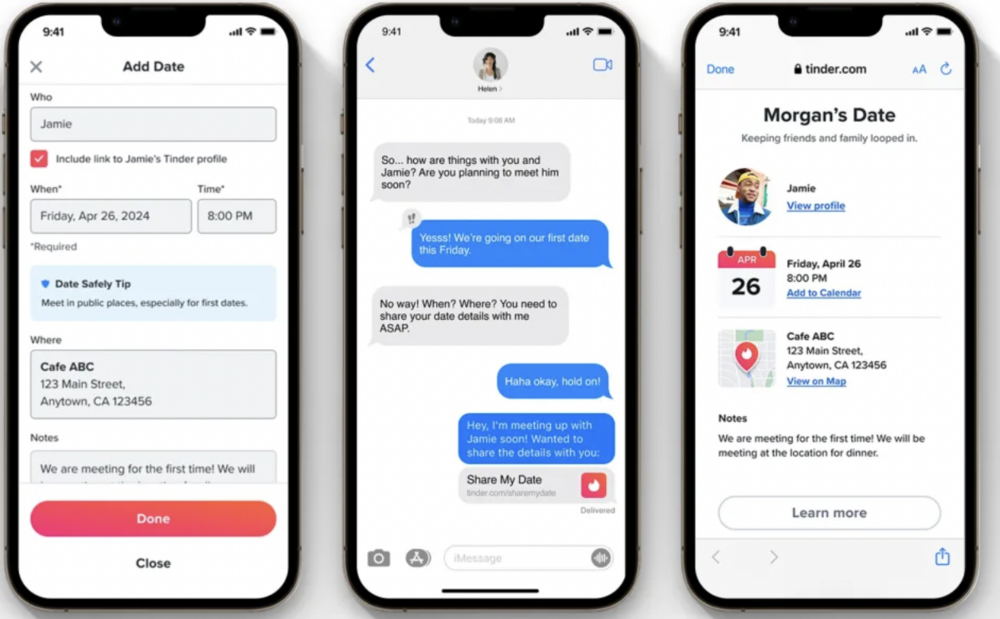Tinder, aileniz ve arkadaşlarınız için özellik sundu!