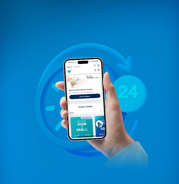 Mobil Numara Taşımada Lider Operatör Türk Telekom 1 SIM kart Mobil Numara Taşımada Lider Operatör Türk Telekom