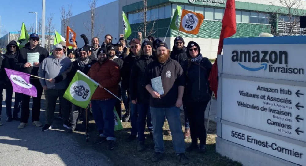 Amazon işçileri sendikalaşan ilk işçiler oldu