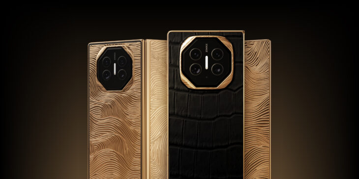 Caviar, 18 Ayar Altından Yapılmış 100.000 Dolarlık Huawei Mate XT'yi Tanıttı 1 Huawei Mate XT 2