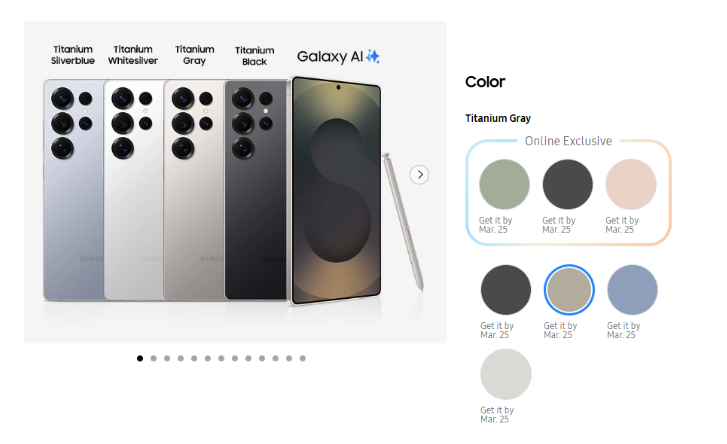 Samsung Galaxy S25 Ultra Yeni