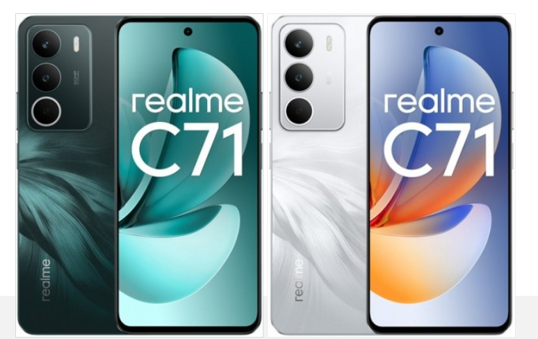 Realme C71 Avrupa Versiyonu: Daha Büyük Depolama, Daha Küçük Batarya 1 Realme C71