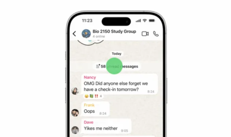 WhatsApp, Sohbetlerdeki Okunmamış Mesajları Özetleyen Yeni Özelliğini Tanıttı 1 w3