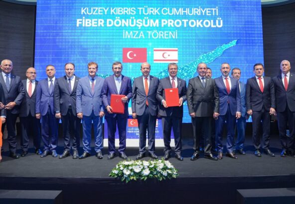 KKTC’deki Fiberleşmeyi Türk Telekom Sağlayacak 24 fiber