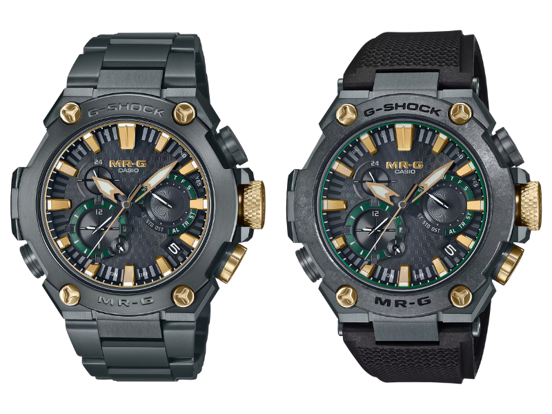 Casio MRG B2000BG 3A and Casio MRG B2000RG 3A52